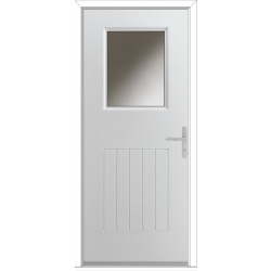 Rockdoor Ultimate - Cottage View Light Composite Door Set